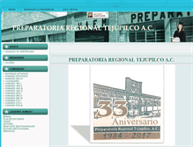 Tablet Screenshot of preparegtejupilco.edu.mx